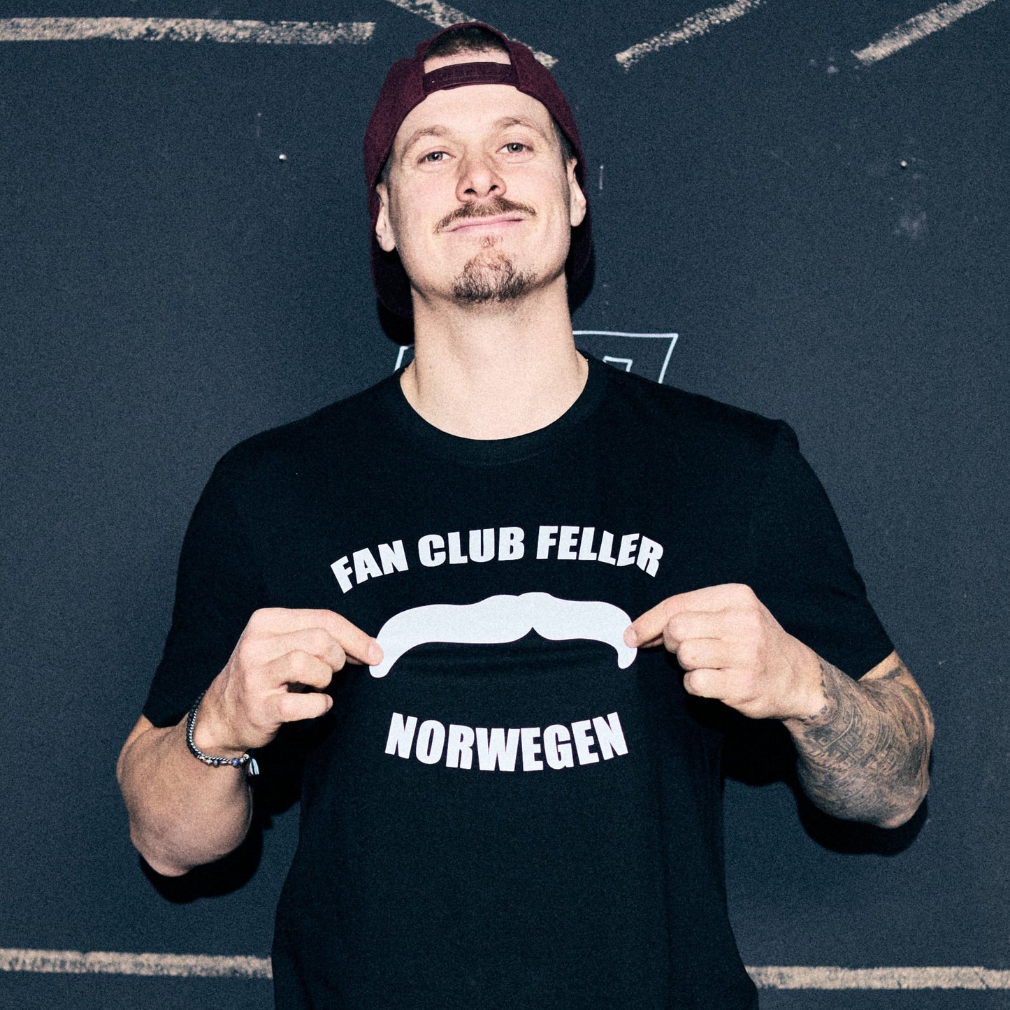 T-Shirt Fan Club Feller Norwegen