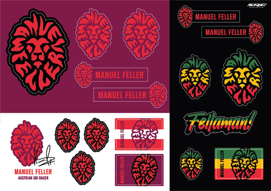 MF Aufkleberset Large